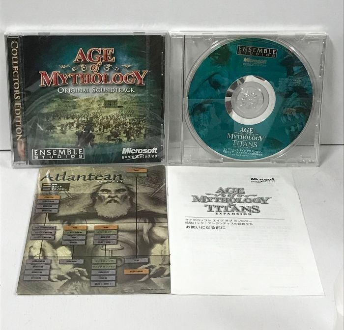 【新品未開封】エイジオブミソロジー　拡張パック　アトランティスの巨神たち Amazon.co.jp: Age of Mythology 拡張パック:アトランティスの