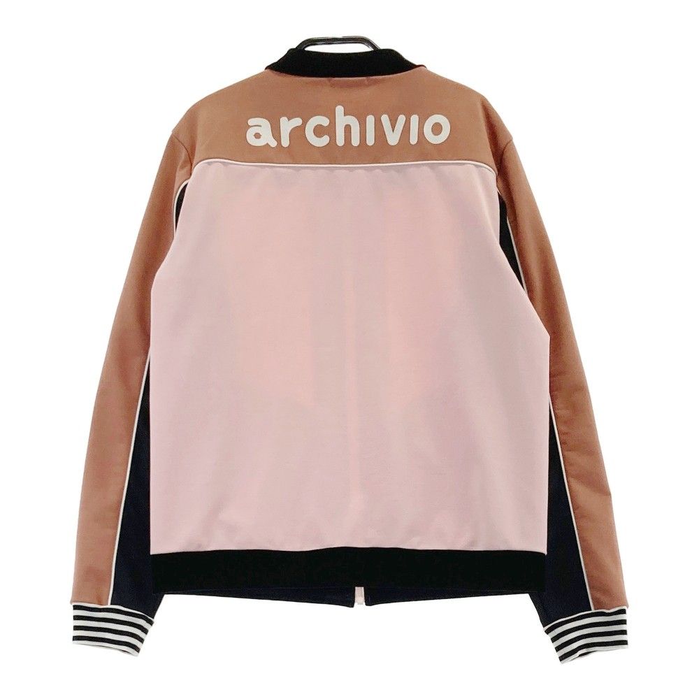 サイズ：38 ARCHIVIO アルチビオ ジップジャケット ピンク系