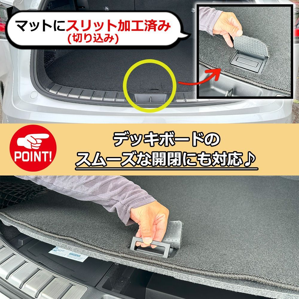 レクサスNX250 NX350 NX450 20系 フロアマット & ラゲッジマット 織柄 