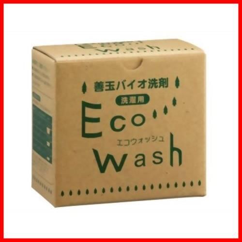 数量 善玉バイオ洗剤 洗濯用エコウォッシュ 1kg