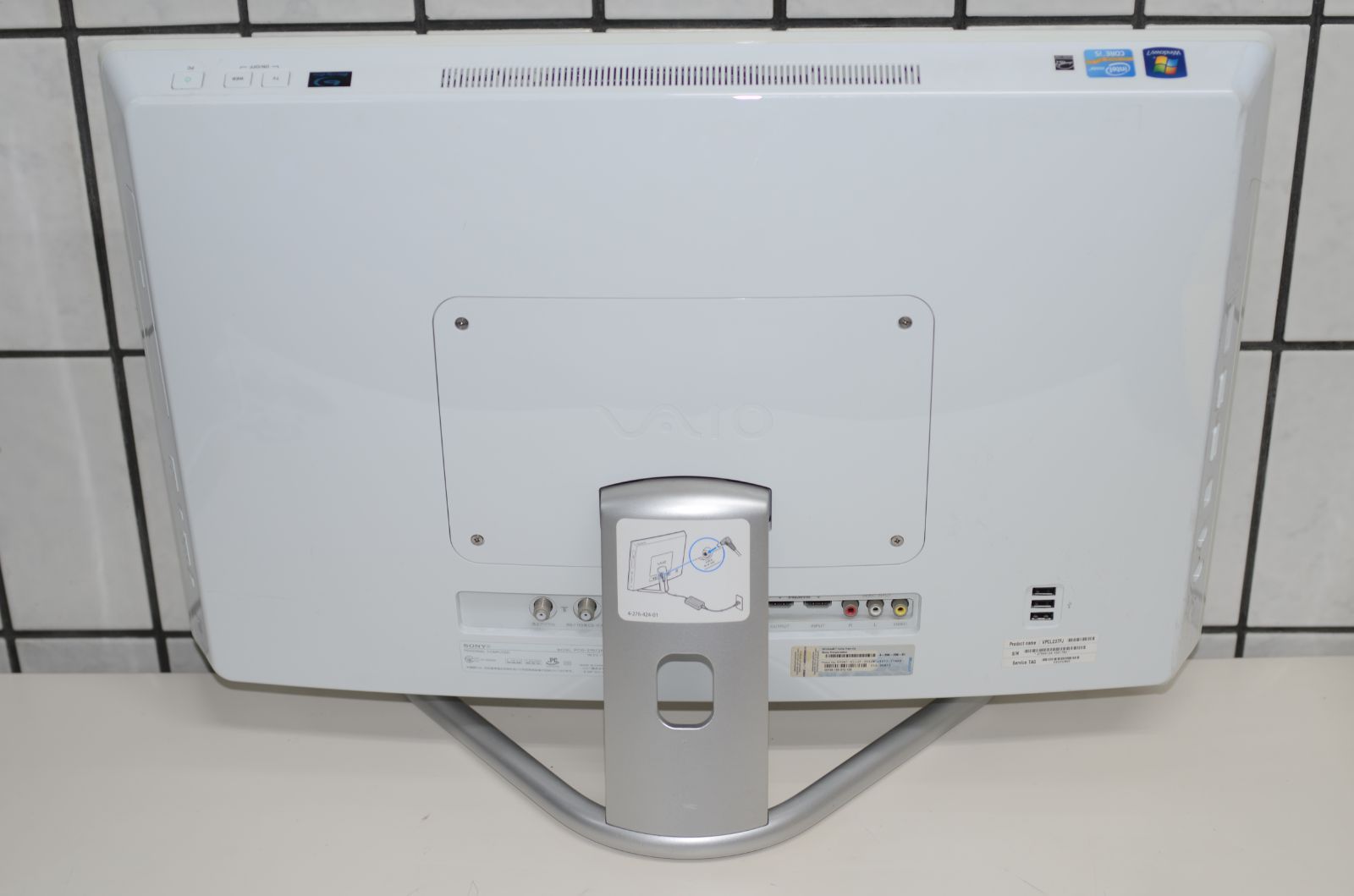 中古一体型パソコン SONY VAIO VPCL237FJ Core i5-2430M SSD1TB メモリ