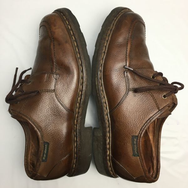 試着交換OK！Paraboot パラブーツ Vintage モデル size27.5-28.5相当 レザーシューズ ローブーツ ダークブラウン/茶/ BROWN〉 管NO.WZF-134 #BUZZBERG - メルカリ