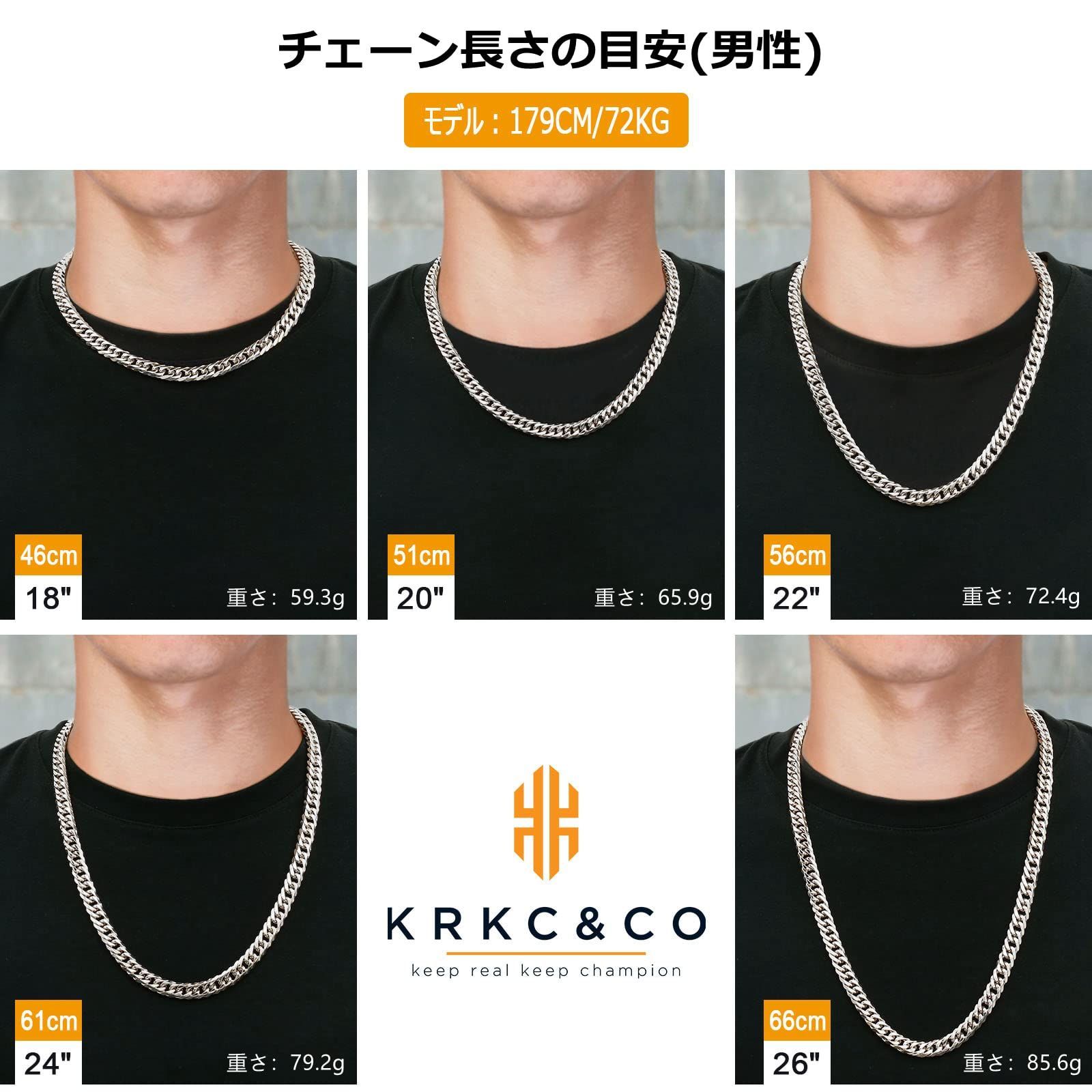 キューバンチェーン k18金メッキ