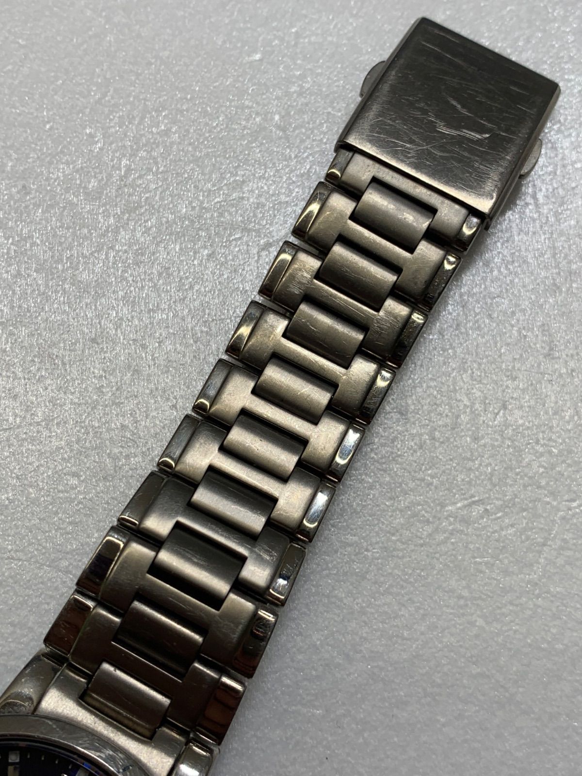 SEIKO 腕時計 チタン デイデイト メンズ TITANIUM 新品電池 SEIKO