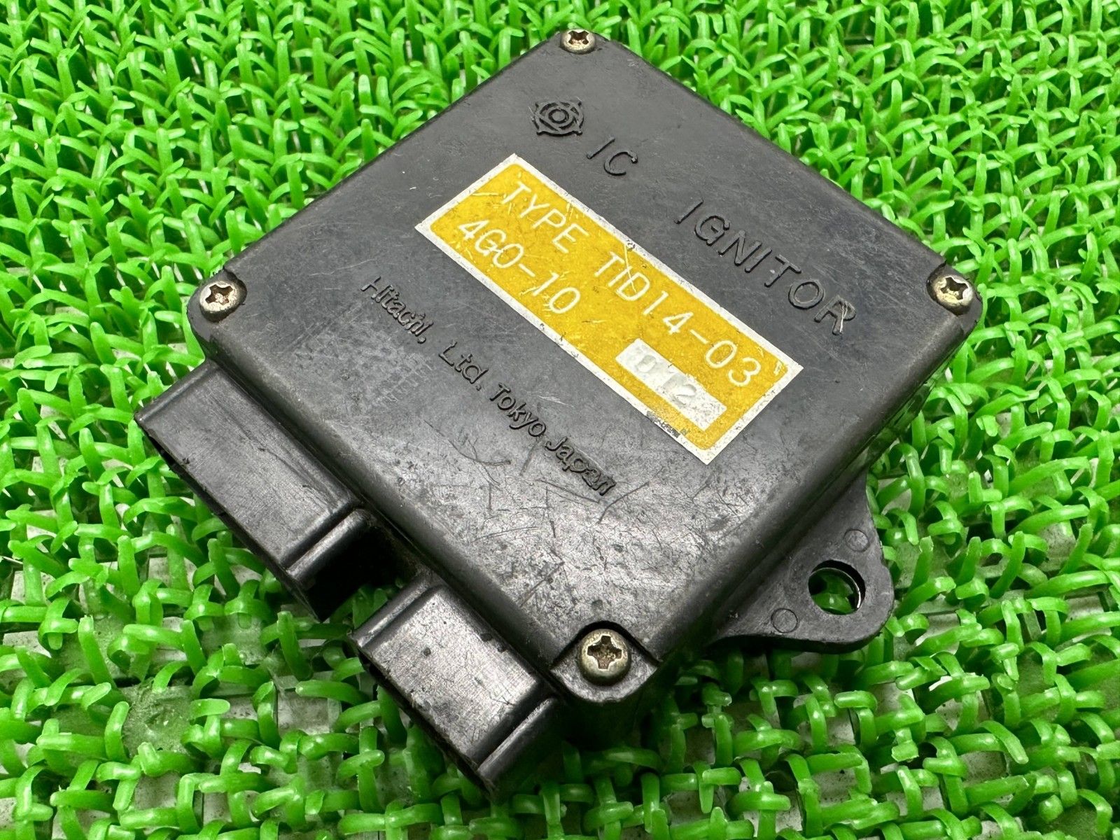 XJ400 イグナイター ヤマハ 純正 バイク 部品 4G0 TID14-03 CDI スパークユニット 機能的問題なし 車検 Genuine Qv