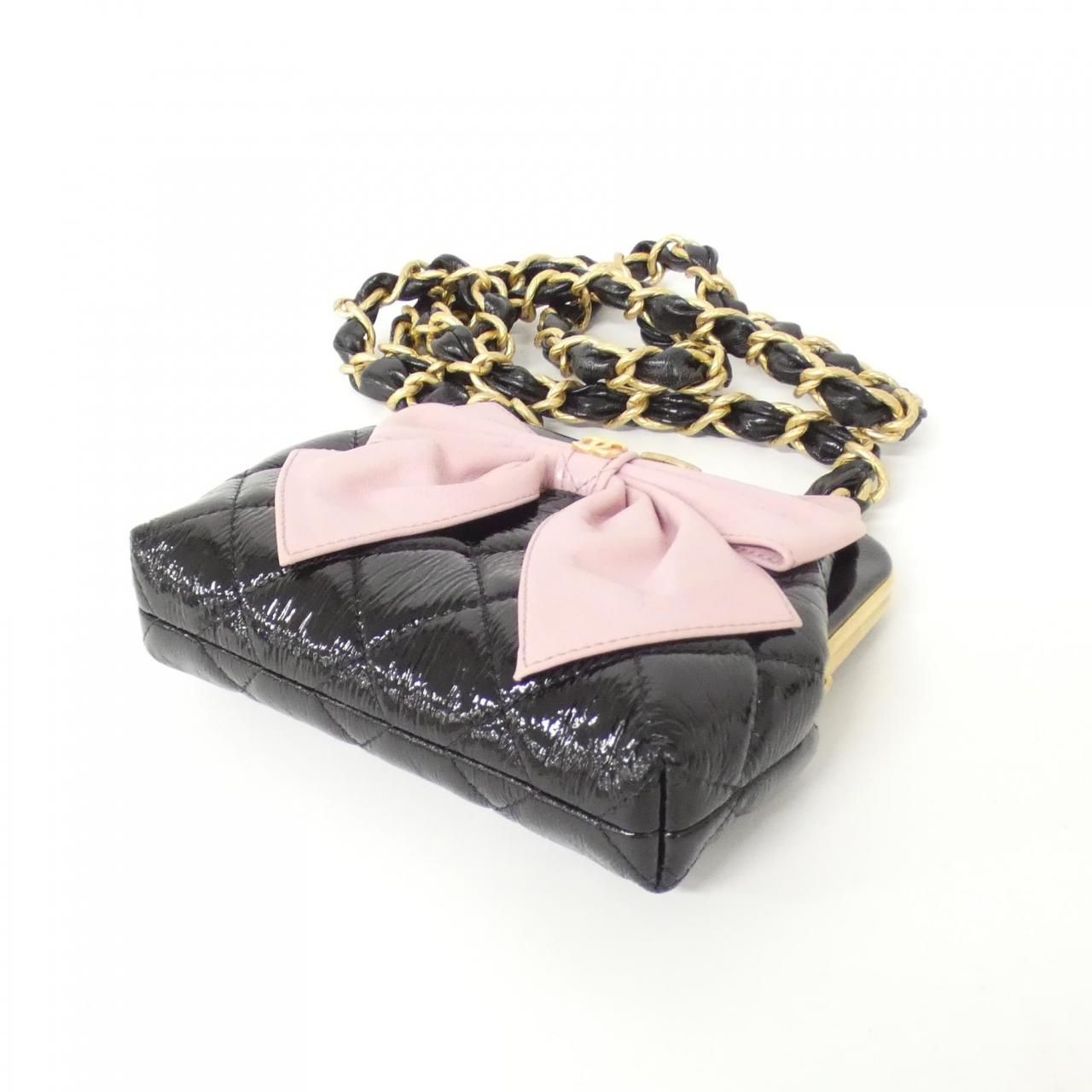 エレガントな輝きを添える☆【CHANEL】チェーン付きクラッチ org.jpg