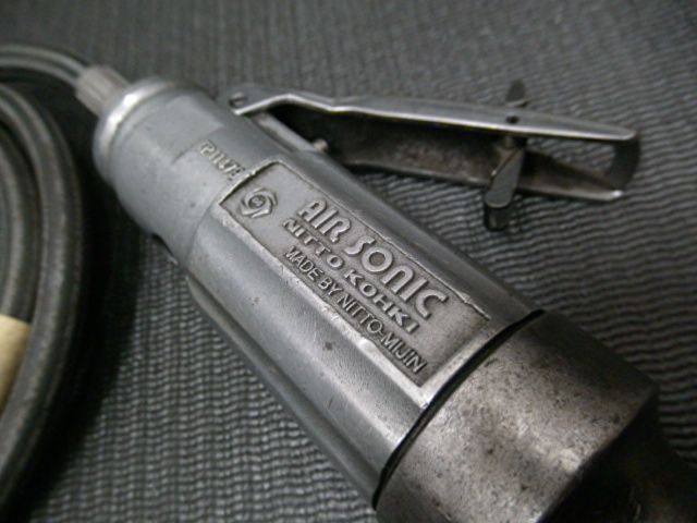 中古品 日東工器 NITTO 空気式ダイグラインダ エアソニック L-25B AIR