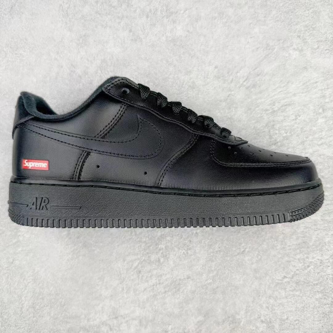 SUPREME x NIKE AIR FORCE 1 LOW BLACK/BLACK