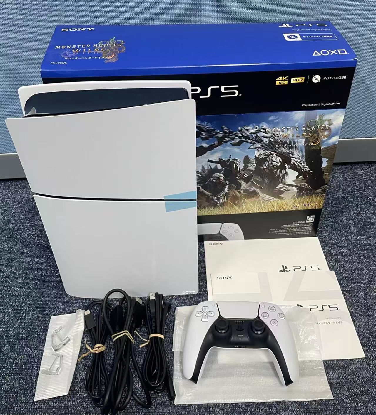 PlayStation 5 デジタル エディション モンスターハンターワイルズ 同梱版 CFIJ-10026