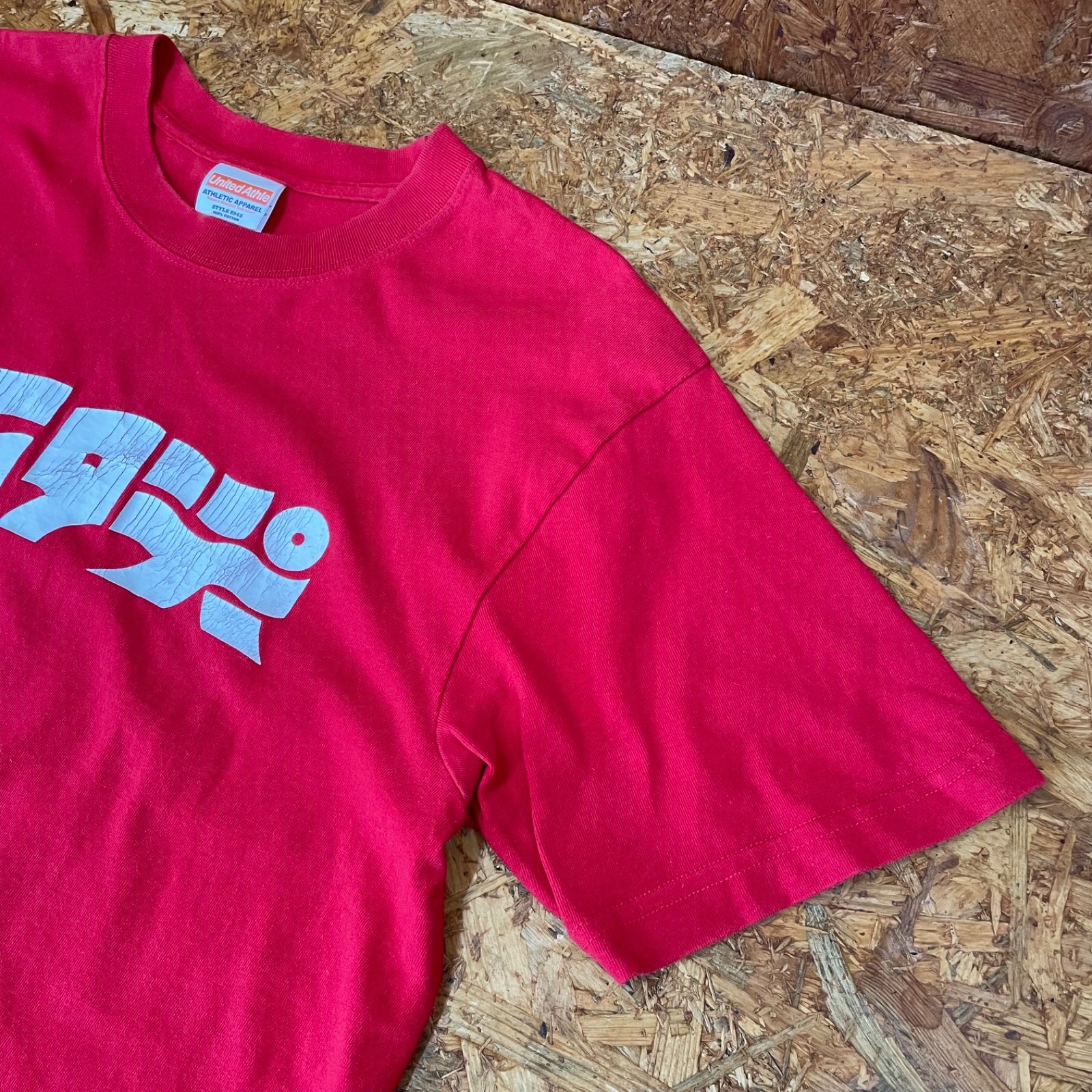 スチャダラパー アルバム11リリースツアーTシャツ L レッド 2000年代