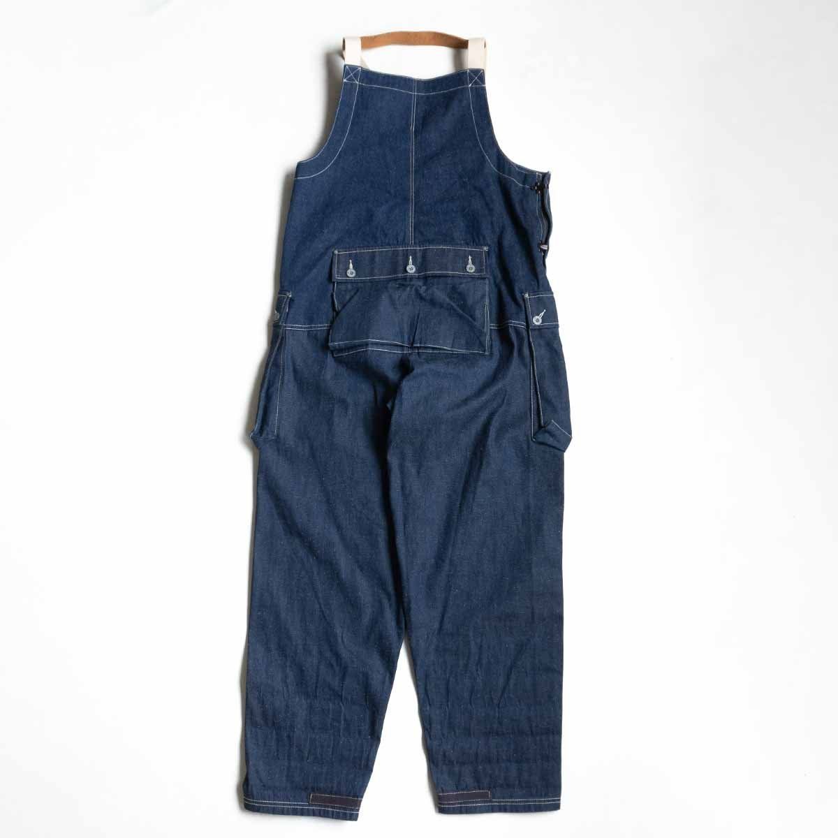 美品　Nigel Cabourn LYBRO オーバーオール 極美品】 NIGEL CABOURN × LYBRO【NAVAL DUNGAREE OVERALL】46