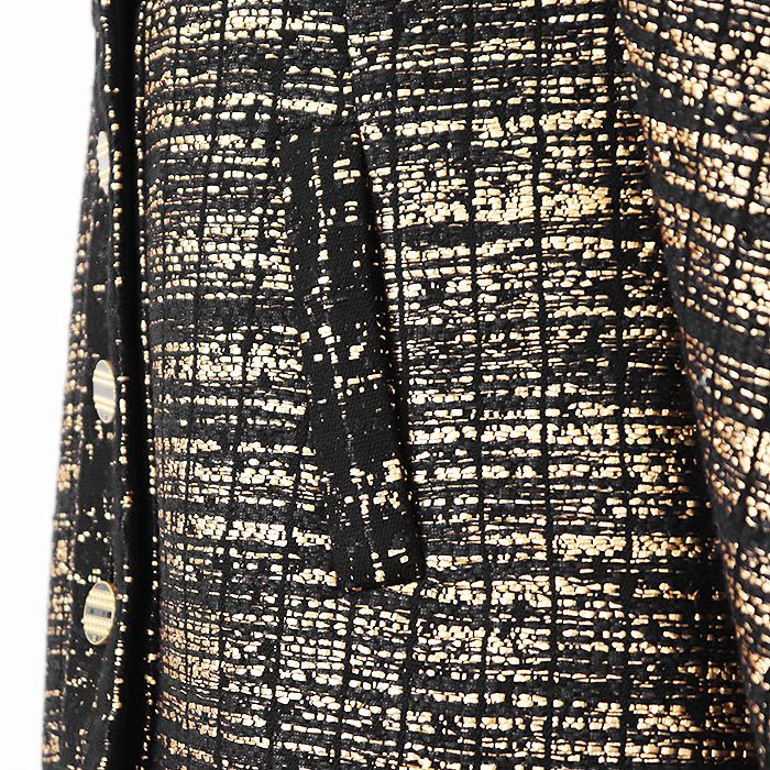 未使用】CHANEL シャネル ジャケット P61802 ノーカラー
