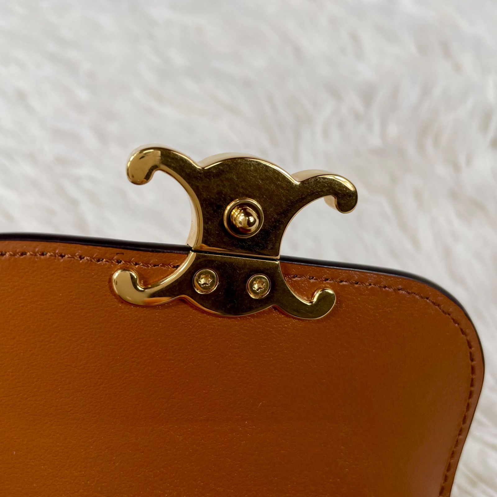 極美品】CELINE セリーヌ トリオンフ スモールフラップ