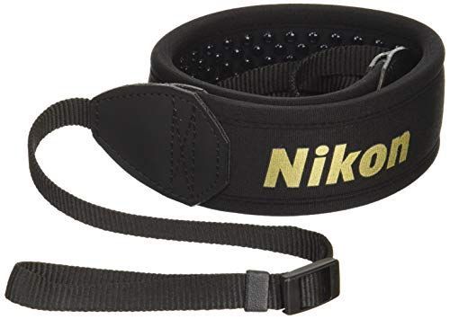 【中古】「非常に良い」Nikon ネックストラップ 一眼レフ用 シンプル ブラック AN-DC1 中古】Nikon ネックストラップ 一眼レフ用 シンプル ブラック AN-DC1