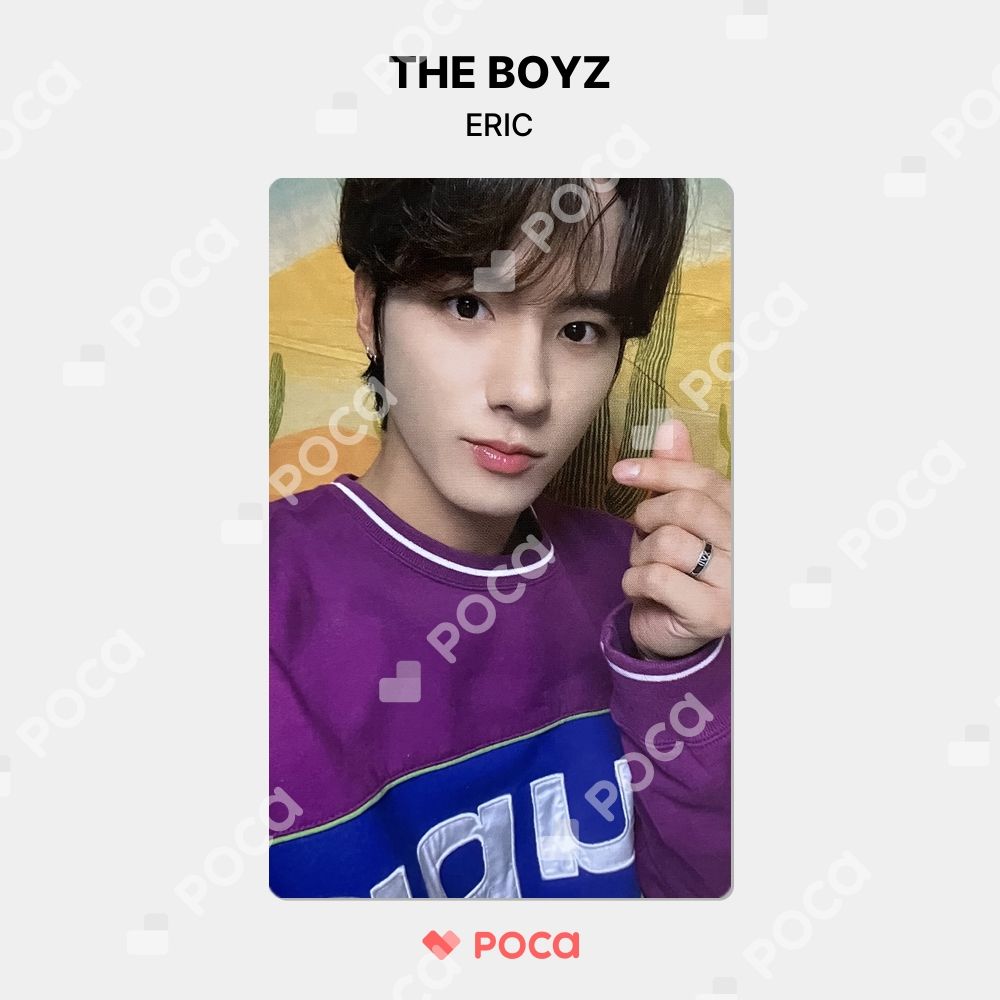★レア★ THEBOYZ DDD サノク トレカ エリック THE BOYZ エリック トレカ THE BOYZ 2ND WORLD TOUR