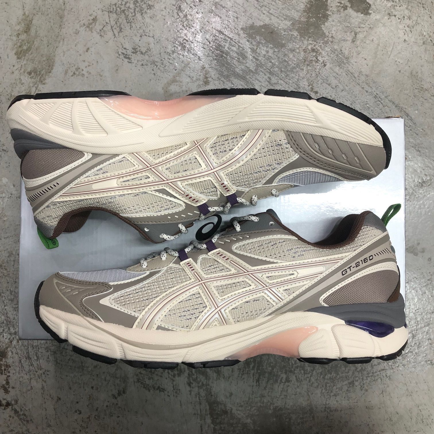 新品 WOOD WOOD Asics GT-2160 コラボ スニーカー ウッド ウッド 