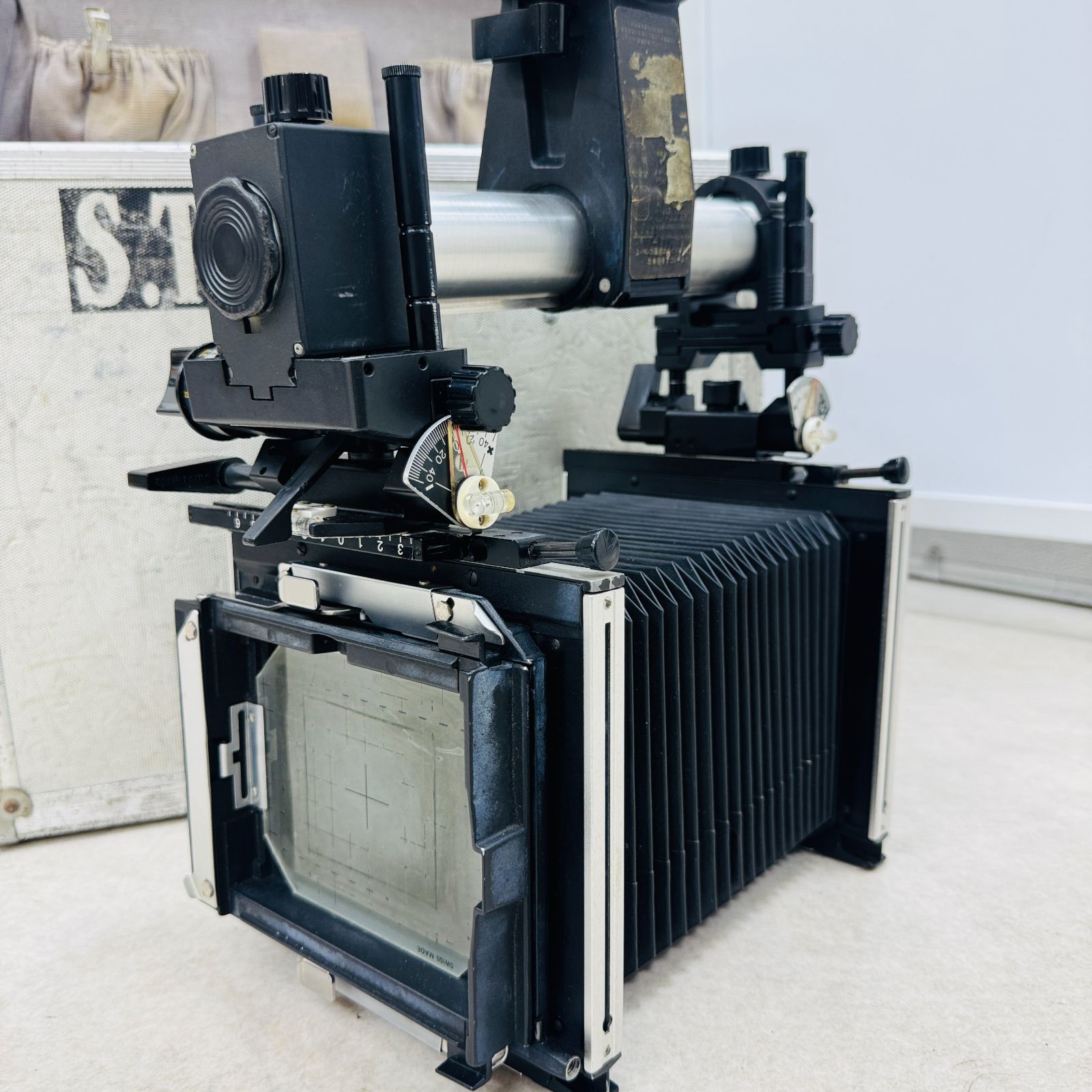 A【大判カメラ】SINAR f ジナー ボディ レンズ FUJINON W 1:6.3/250