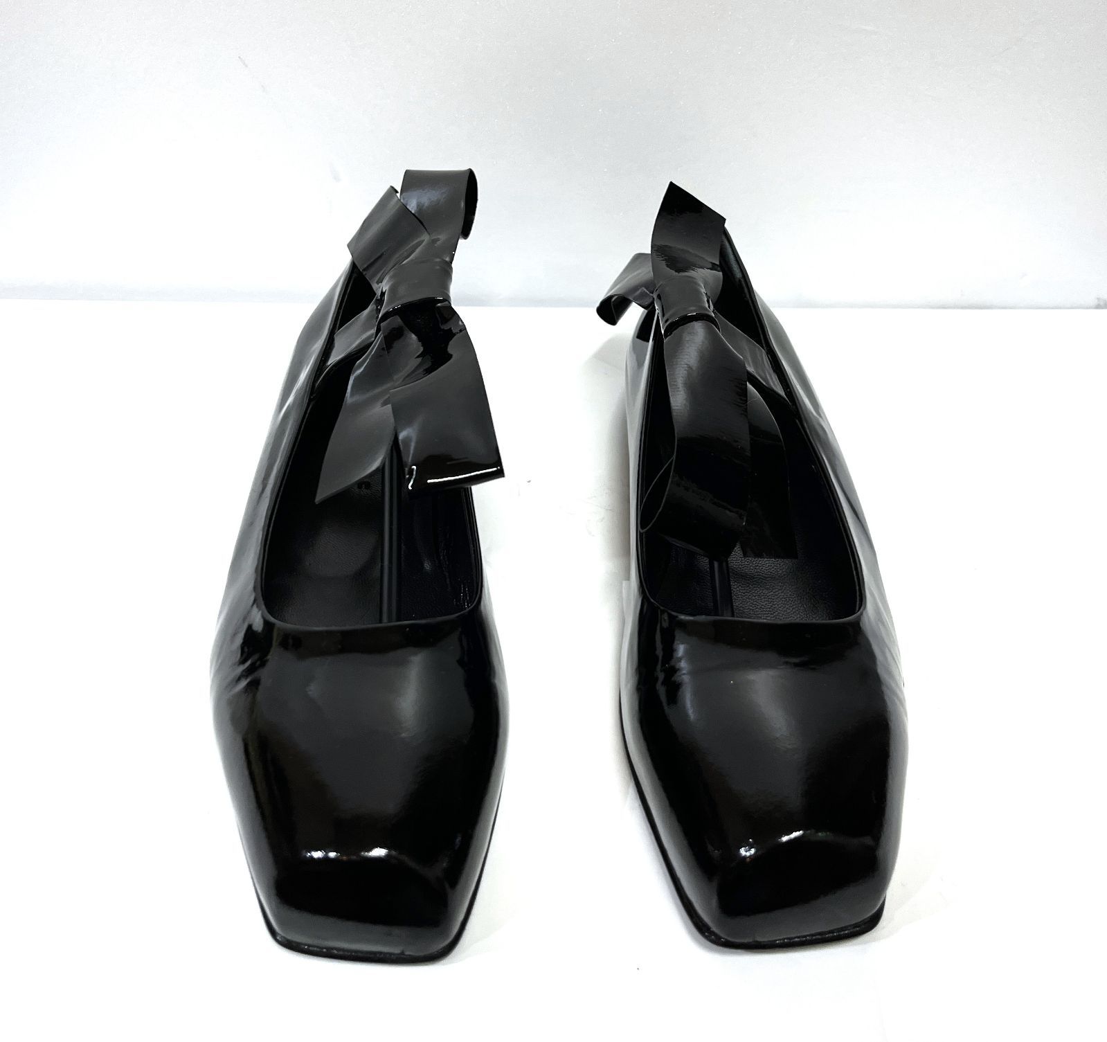 37 23.5cm程度 VIKTOR-ROLF|ヴィクターアンドロルフ リボンデザイン バレエシューズ フラットシューズ パンプス 靴 KWY