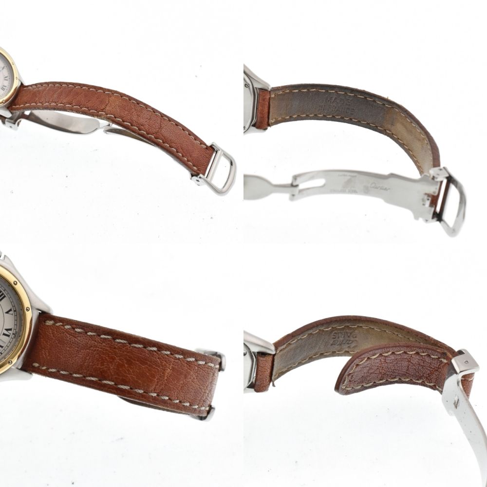 カルティエ CARTIER 187906 パンテールクーガー K18YGベゼル