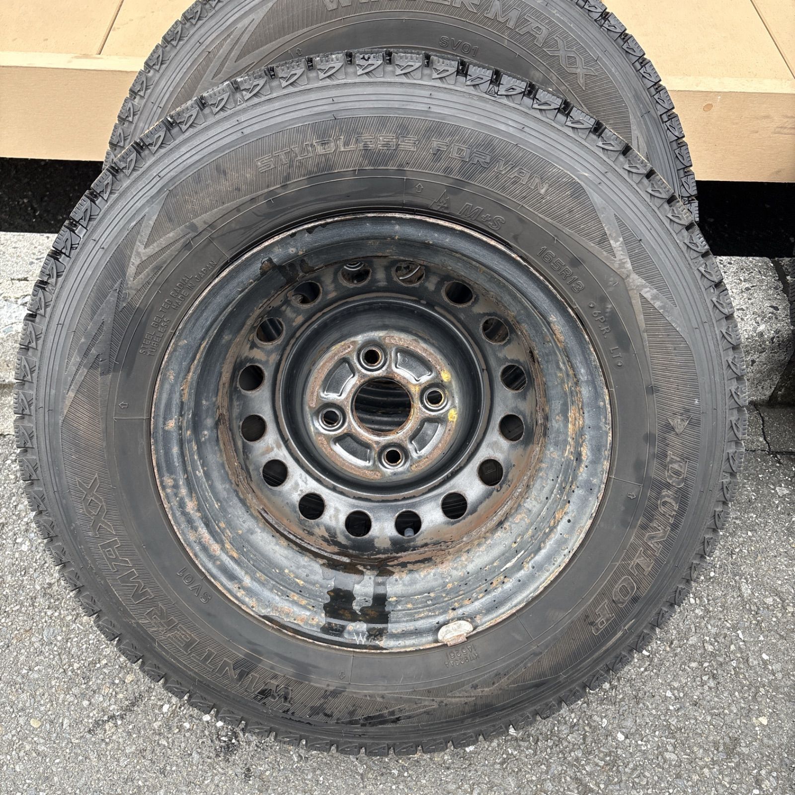 プロボックス 純正ホイールタイヤセット