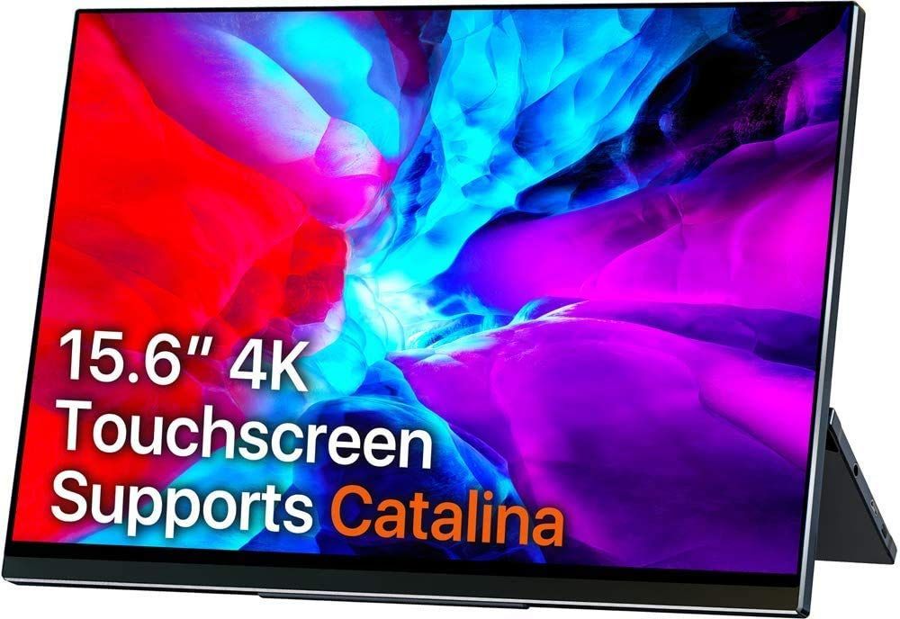 4K USB C モバイルモニター 15.6インチ 3840×2160解像度