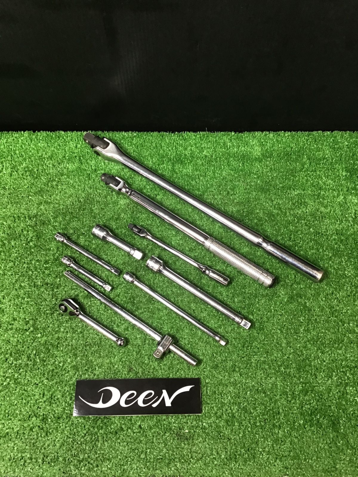 ディーン|DeeN 伸縮式スピンナーハンドル ラチェット エクステンションバー 10本セット DNBS3-1016 DNBH3 DNR2-04P 岩槻店