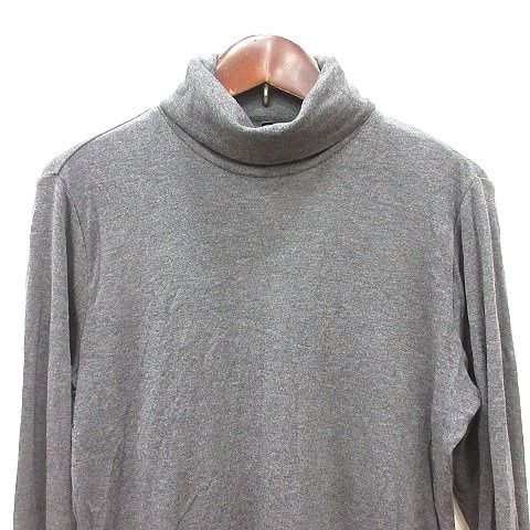 Theory グレー ハイネックニット S セオリー Theory カットソー タートルネック 長袖 S グレー /MN