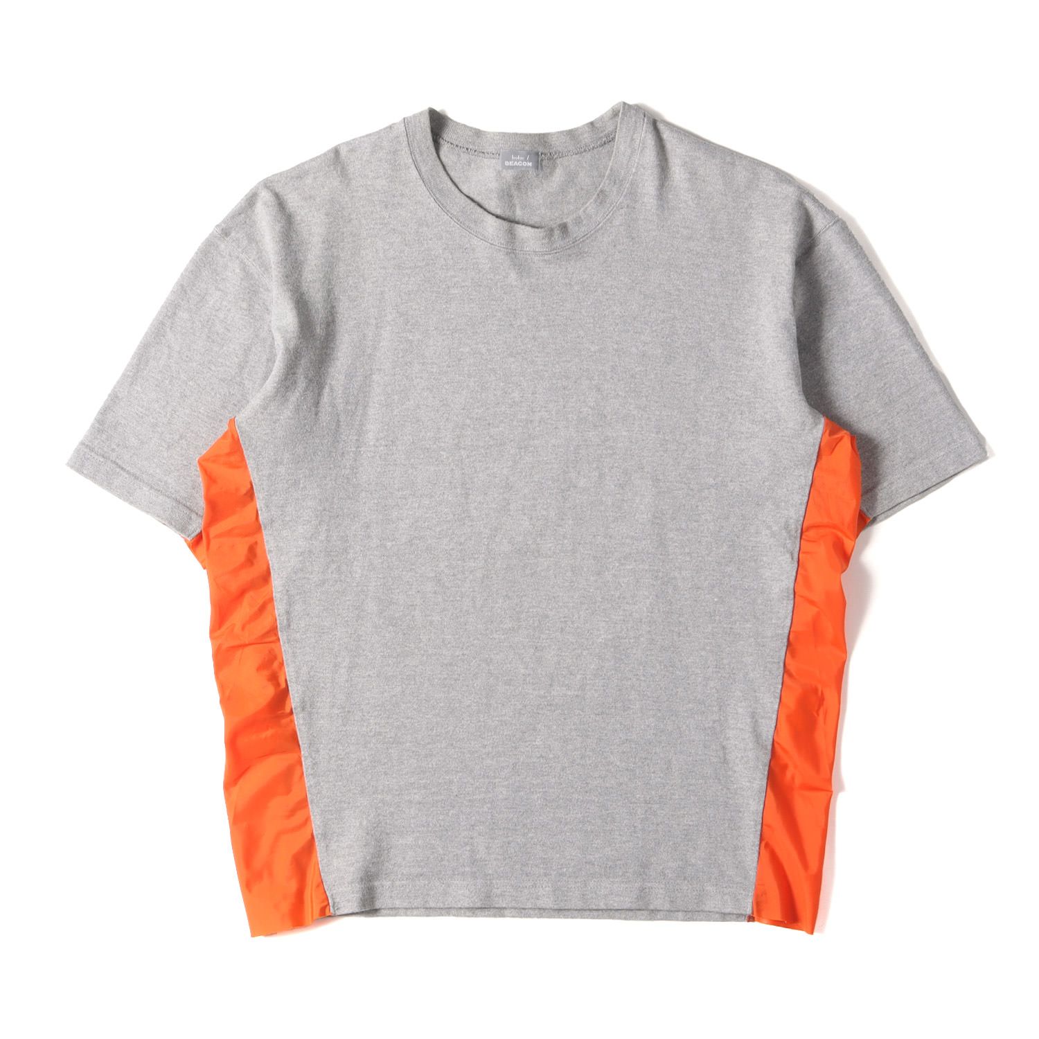 【日本製】 kolor (14SBM Tシャツ 切替 ポリ / サイズ:3 Tシャツ カラー トップス