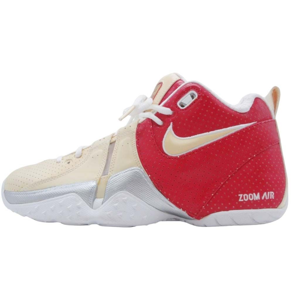 NIKE AIR ZOOM BRAVE 1.5 赤/白/黄 25センチ 美品 NIKE ナイキ ZOOM AIR BRAVE ズーム エア ブレイブ 1.5 315004