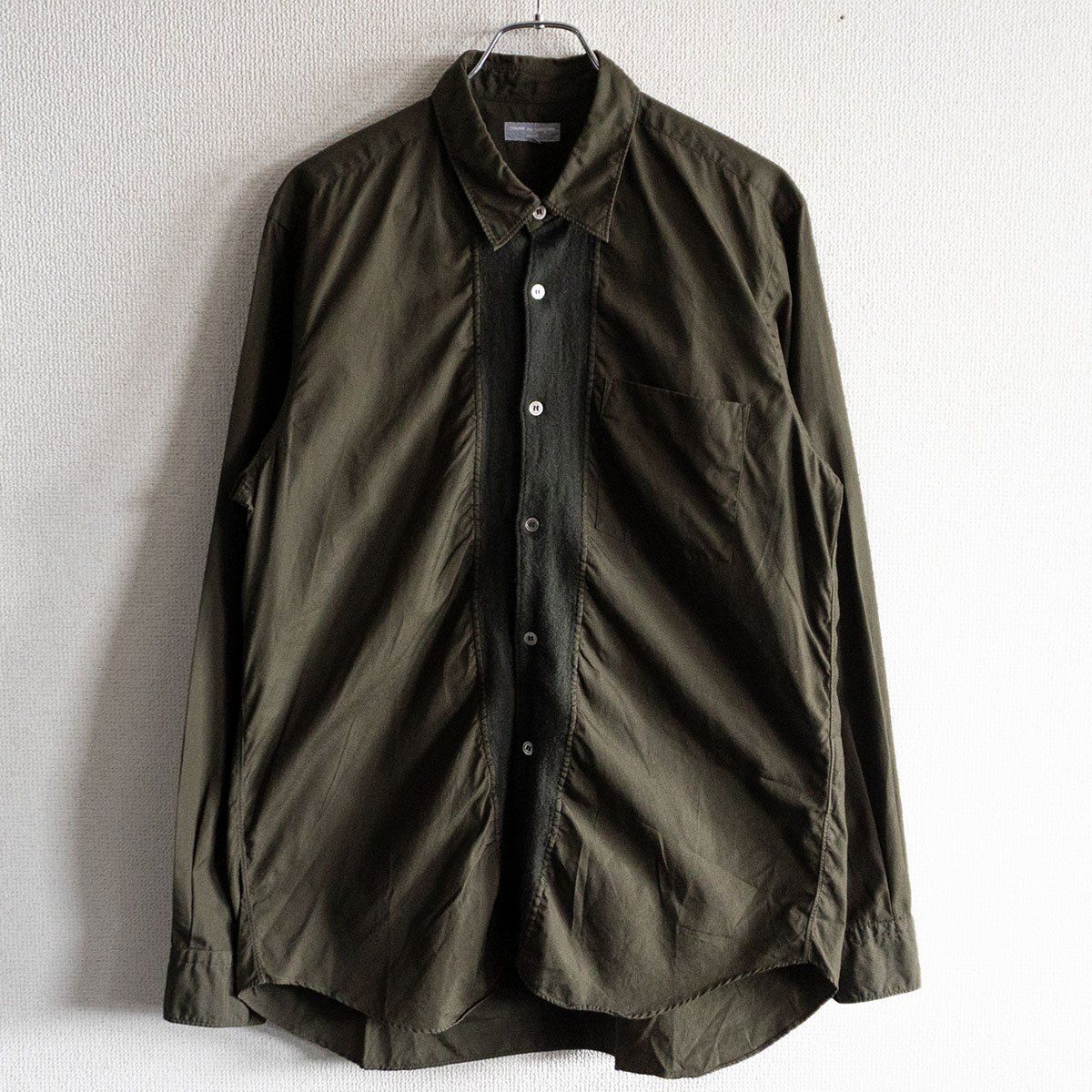 00s|アーカイブ COMME des GARCONS HOMME 切替 シャツ コムデギャルソンオム 25100927