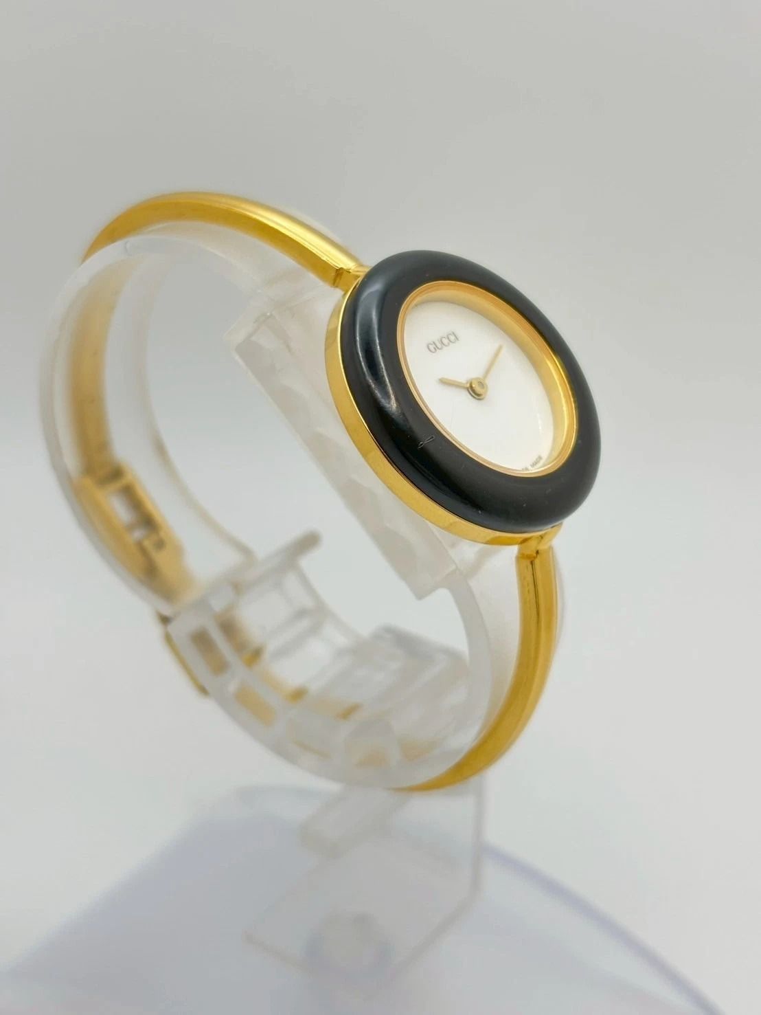 グッチ GUCCI チェンジベゼル 11/12 レディース 腕時計 ゴールド 金