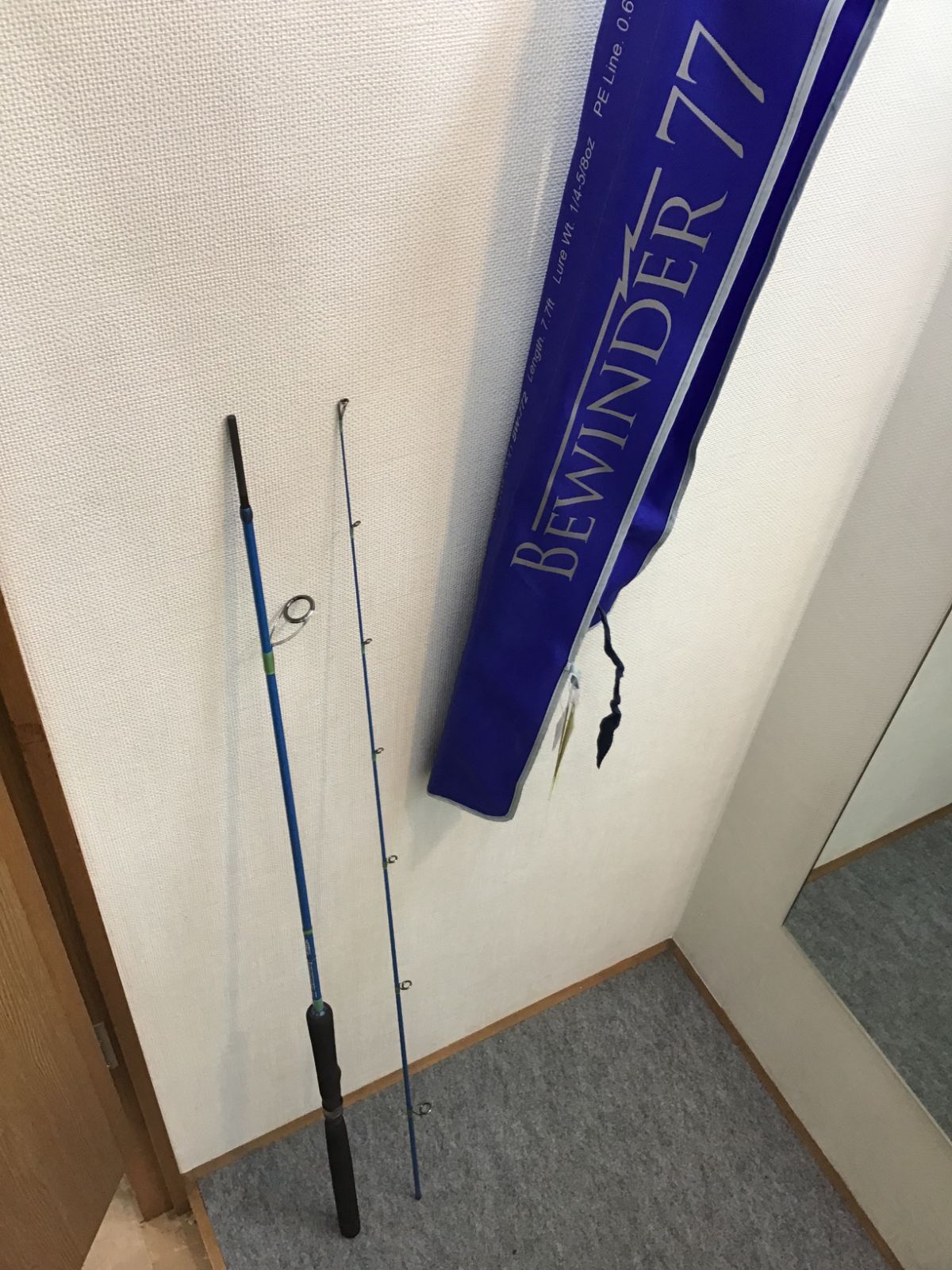 ファイブコア ジャストエース ビーワインダー７７ ルアー1 4～5 8OZ PEライン0.6～1.0号 ワインド エギングに最適