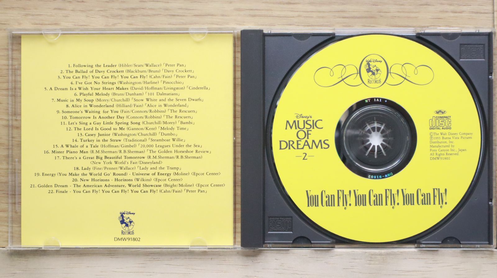 ディズニー ミュージック CD Disney's Music of Dreams Box Collection Set 10 CD wz manual