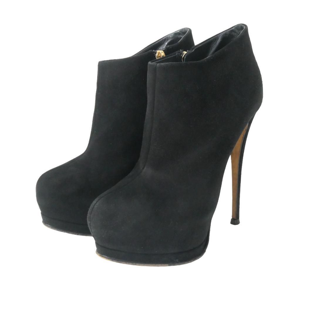 ジュゼッペザノッティ　ショートブーツ　ブーティ　サイドジップ　ヒール GIUSEPPE ZANOTTI/ジュゼッペ ザノッティ】 SHORT BOOTS（ブーティ