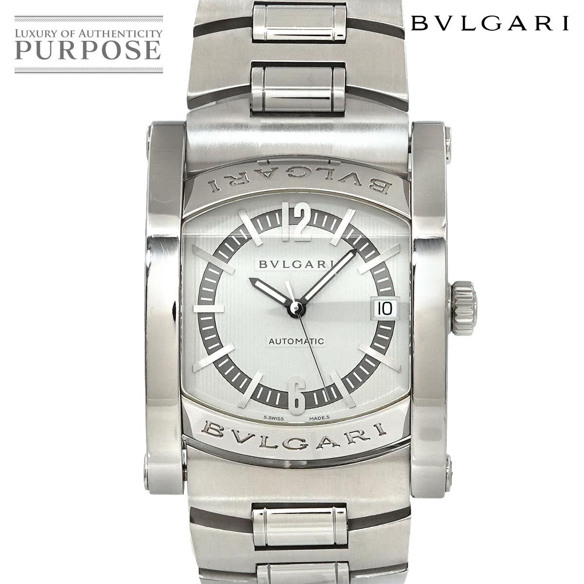 ブルガリ BVLGARI アショーマ AA44S メンズ ブルガリ 腕時計 