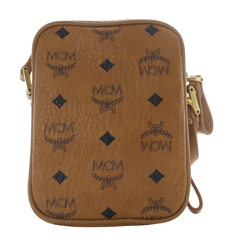 ✨MCM✨エムシーエム✨ヴィセトス✨ブラウン✨ショルダーバッグ✨ エムシーエム MCM ショルダーバッグ ワンショルダー 斜め掛け
