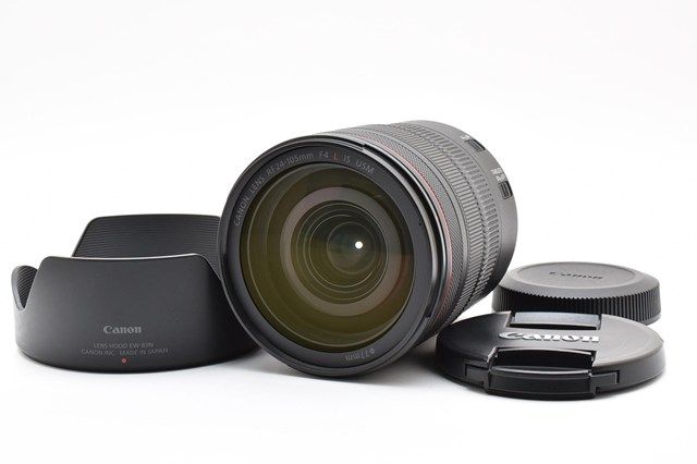 Canon RF24-105mm F4L IS USM｜手ブレ補正×高解像Lレンズ｜ 小スレあり 全体 ｜高い描写力と機動性を両立した標準ズーム｜ポートレート 旅行 動画撮影に最適