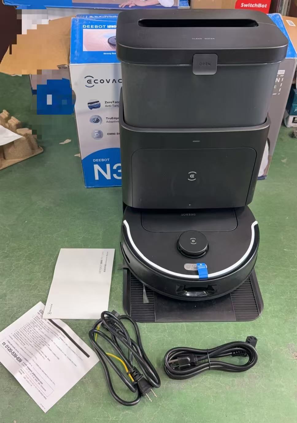 ECOVACS DEEBOT N30 PRO OMNI ロボット掃除機||729166