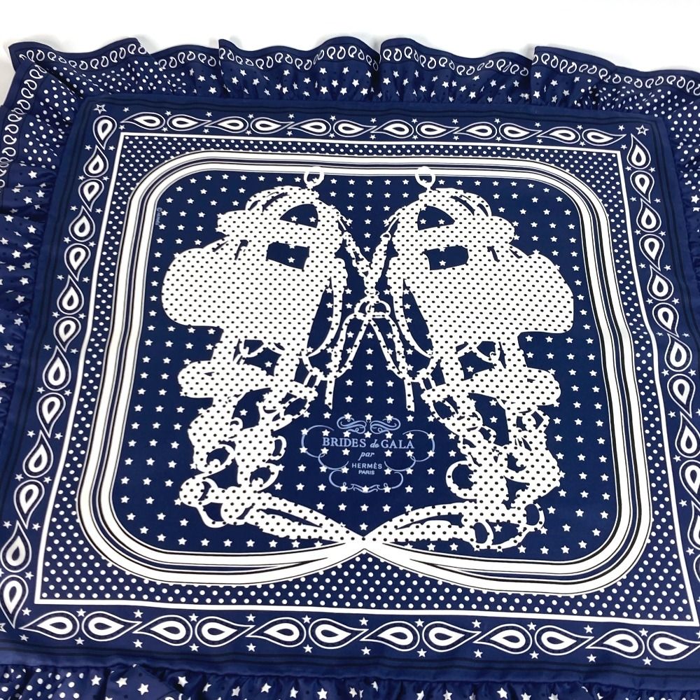 HERMES エルメス スカーフ BRIDES DE GALA A POIS ブリッド ドゥ