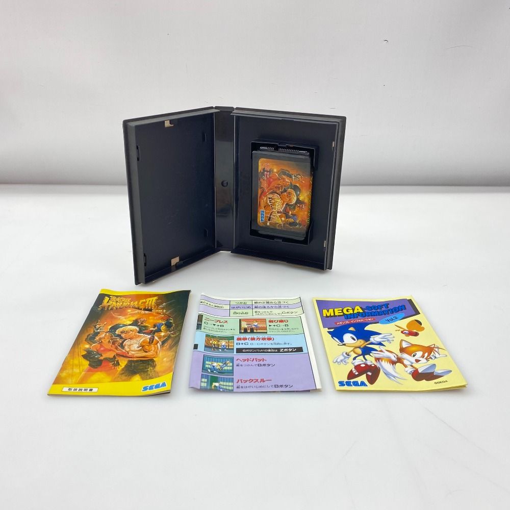 05w15847 セガ SEGA ベア ナックル III メガドライブ ゲームソフト G-4116 品 UP786_INFO