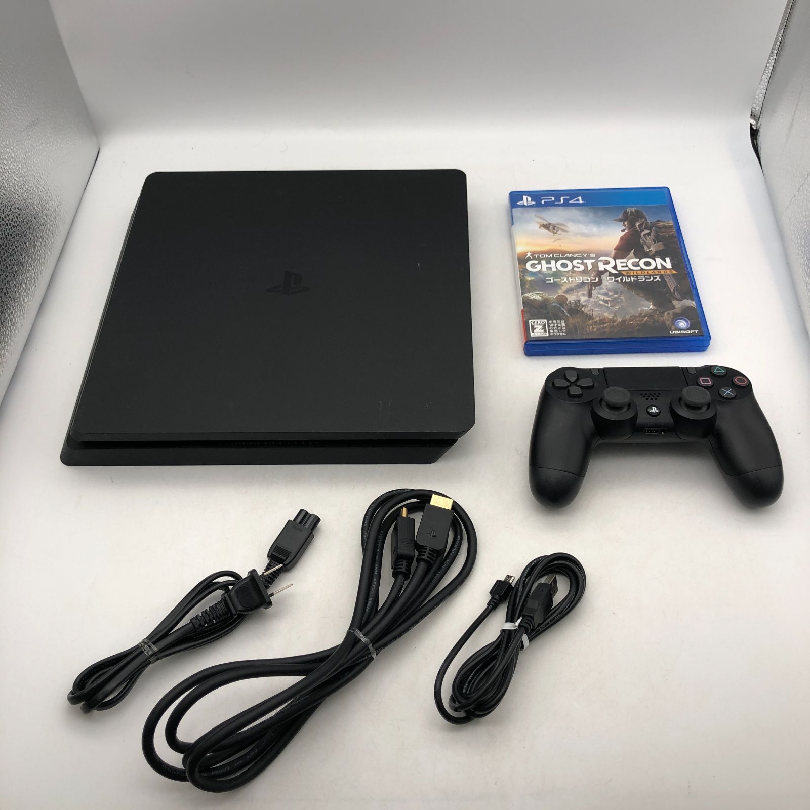 動作確認済】PS4 本体 プレステ4本体 CUH-2000B ジェットブラック 1TB 