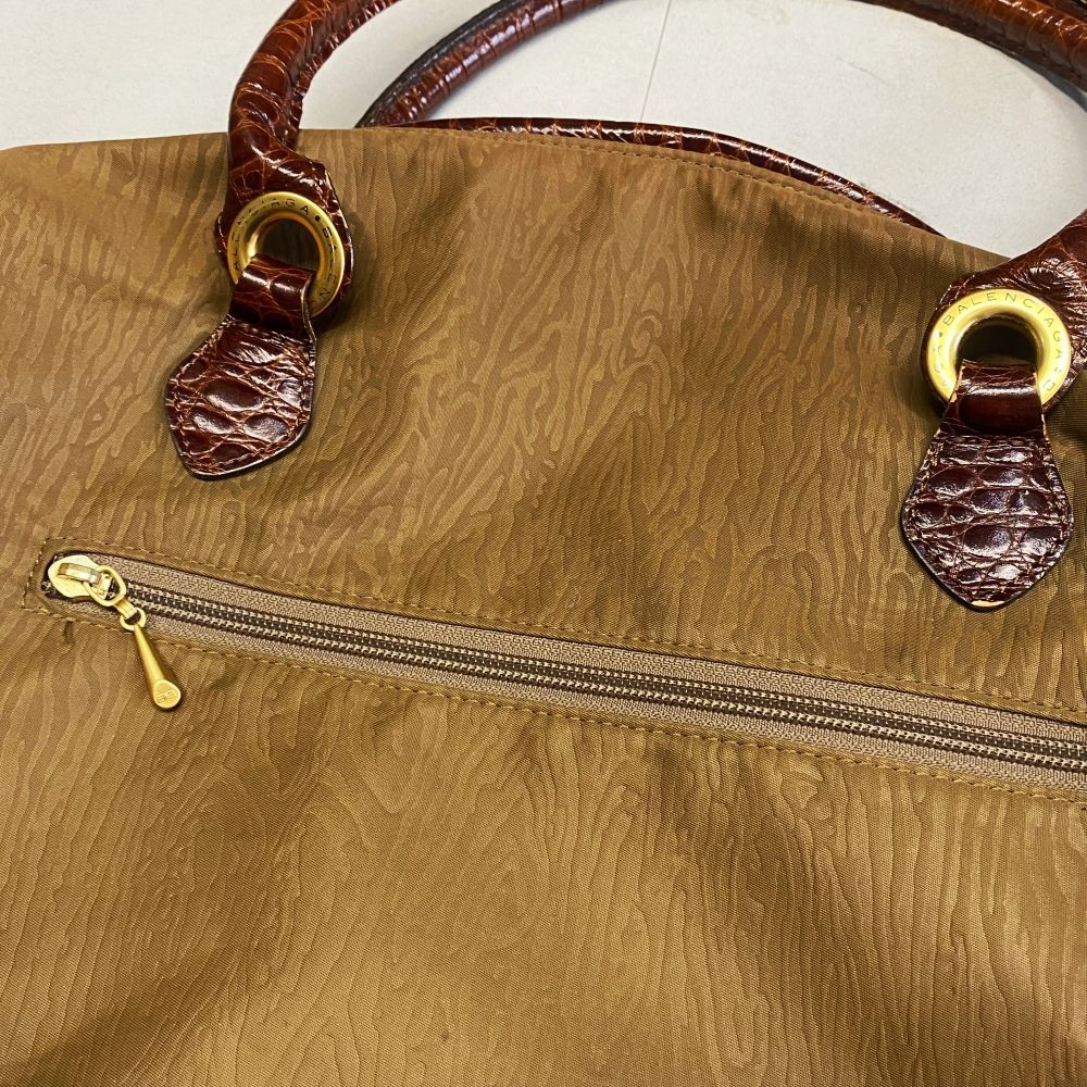 BALENCIAGA バレンシアガ Vintage Boston Bag ボストンバッグ