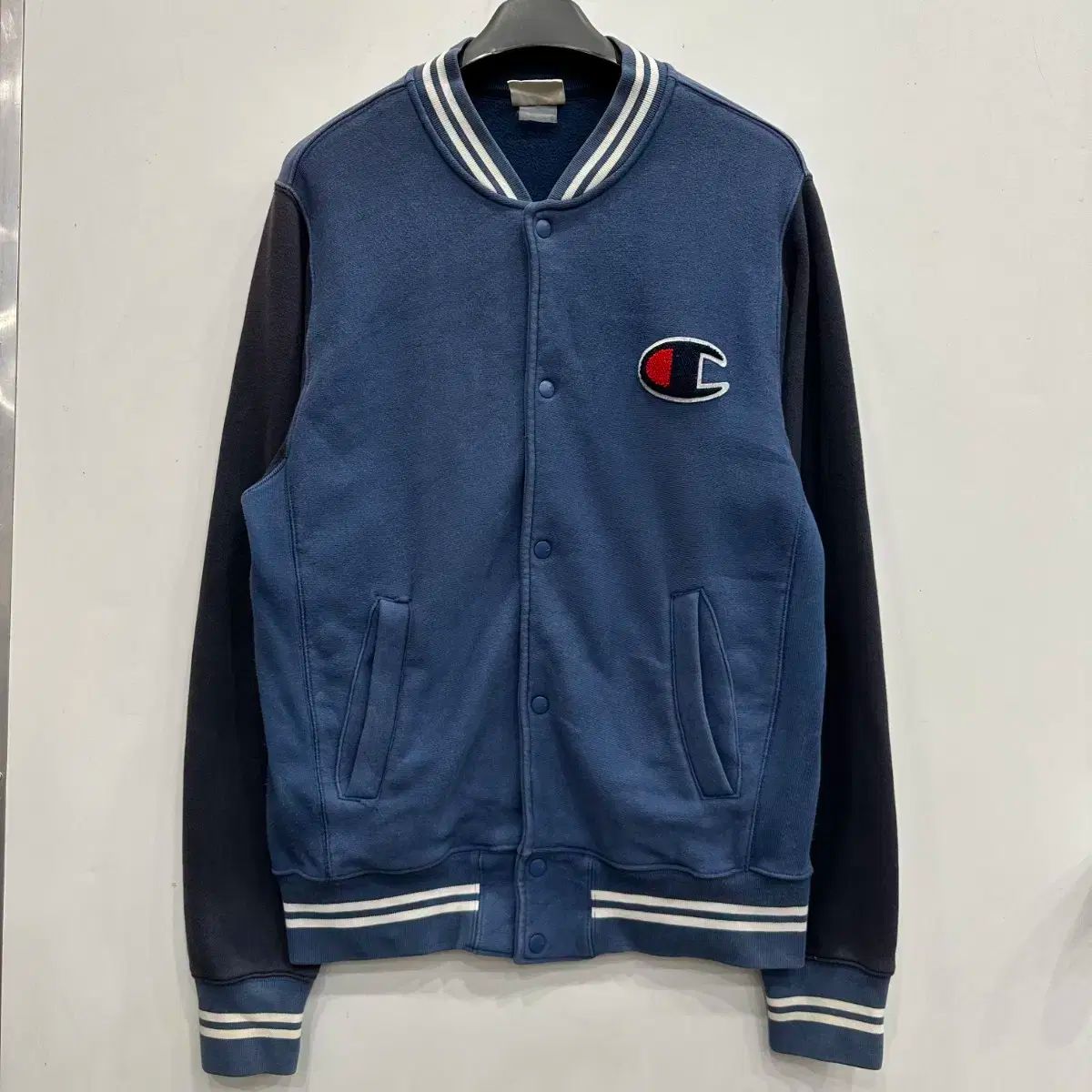 【雷市場（ポンジャン）商品韓国直送】 100 Champion(チャンピオン) メンズ バーシティ ジャケット