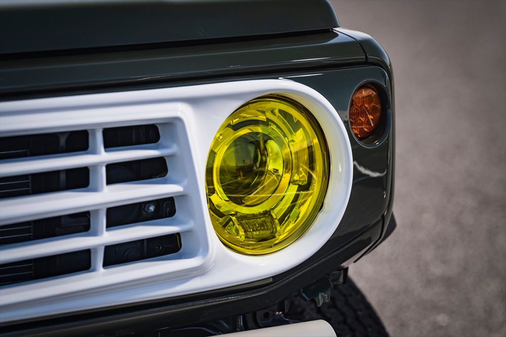 リベル ヘッドライトカバー イエロー ジムニー ノマド JC74 BEYOND ビヨンド behlc-80003 VS-ONE