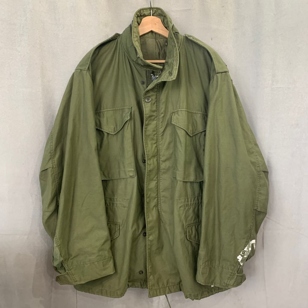 ビンテージ 76年製  M-65 2nd ジャケット 米軍 US ARMY アーミー AIR FORCE USAFミリタリー military LサイズNo.I309