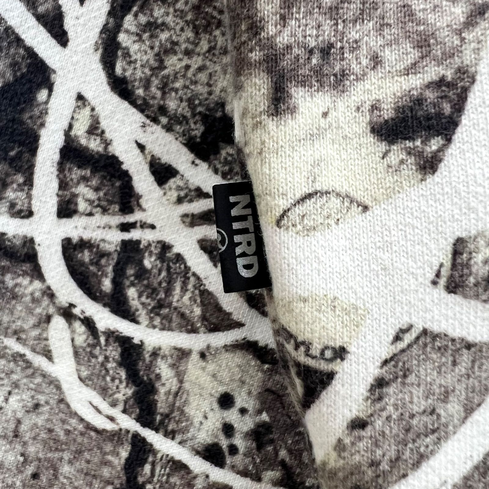 NITRAID FUTURA labo 00s arch logo real tree zip hoodie M NR009