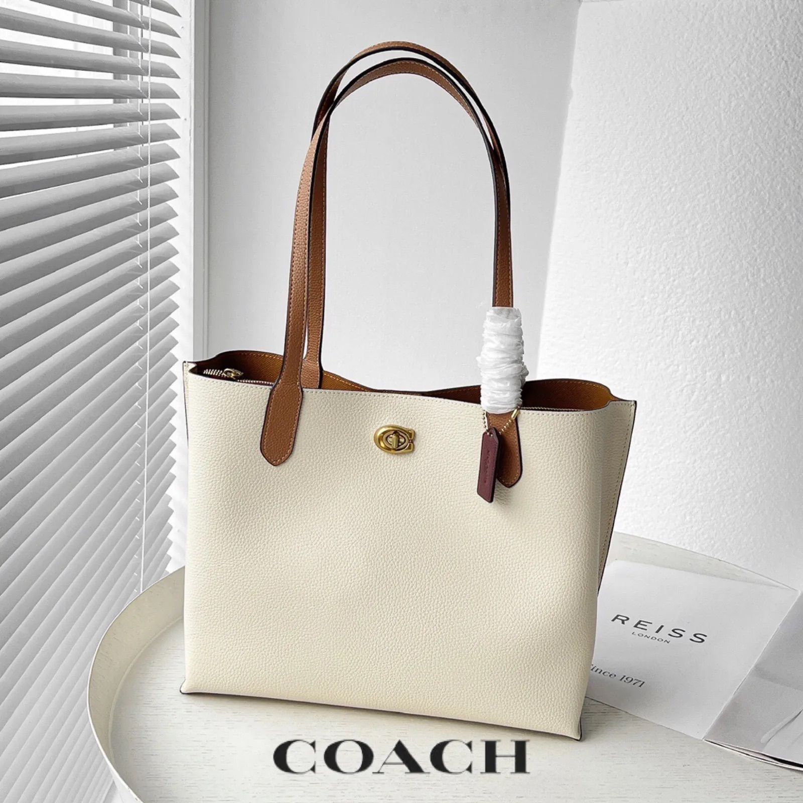 コーチ COACH ウィロウ トート カラーブロック C0691 - メルカリ