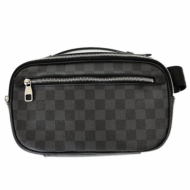 ルイヴィトン LOUIS VUITTON ダミエ グラフィット アンブレール ボディ バム バッグ N41289 ブランド古着ベクトル AA ●▲250416