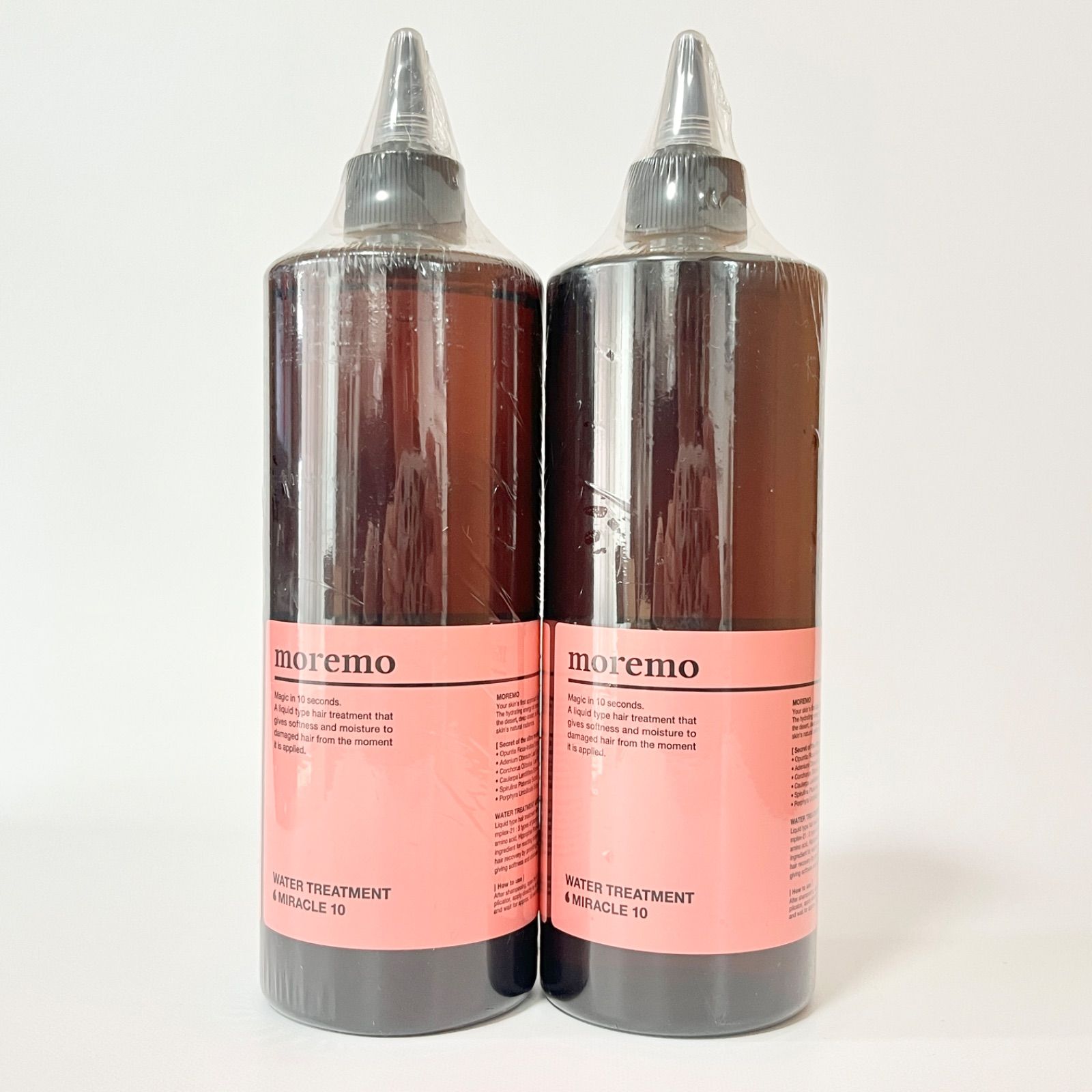 moremo モレモ ウオータートリートメント ミラクル10 新品未開封 6本