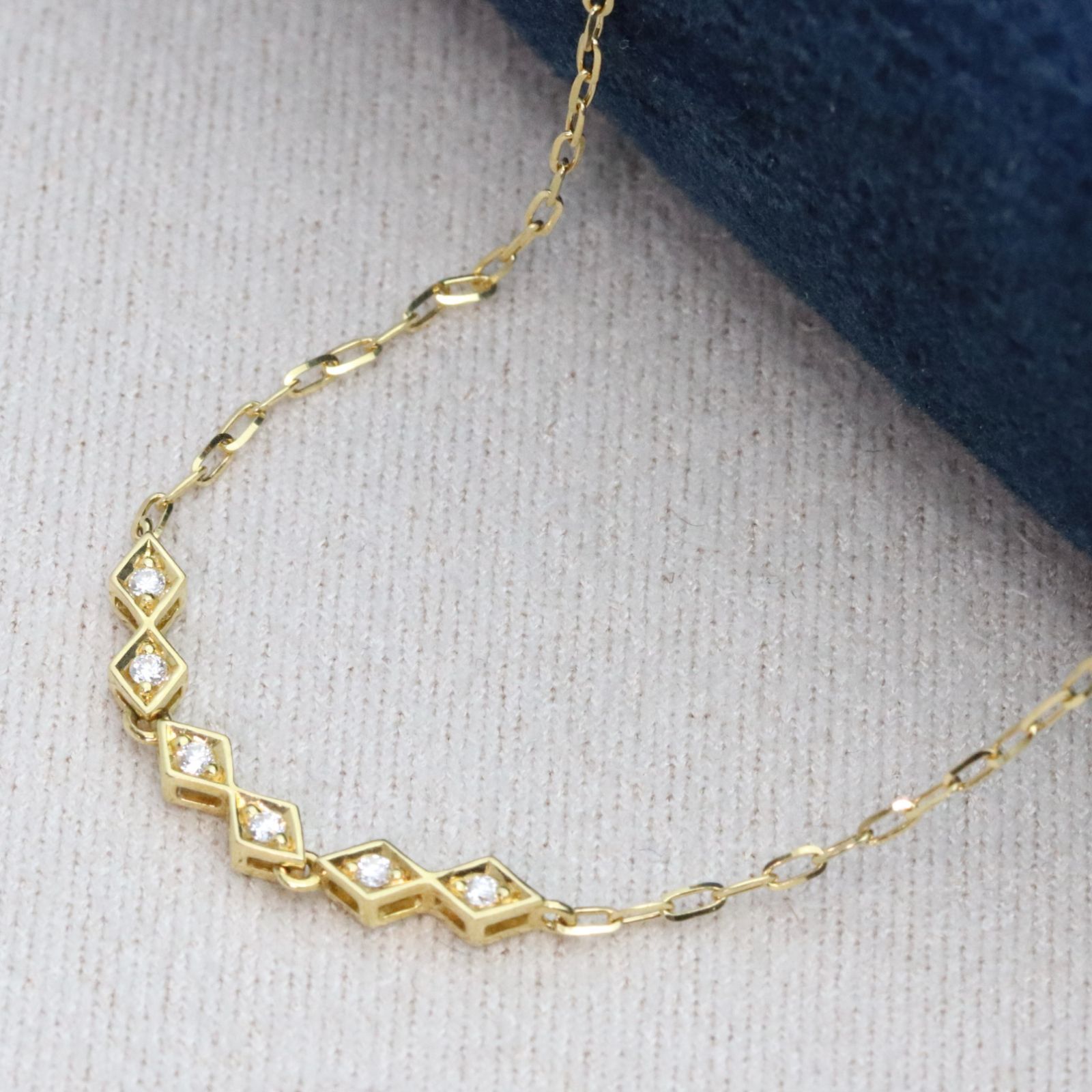 スタージュエリー ブレスレット K18 ダイヤモンド 0.03ct STAR